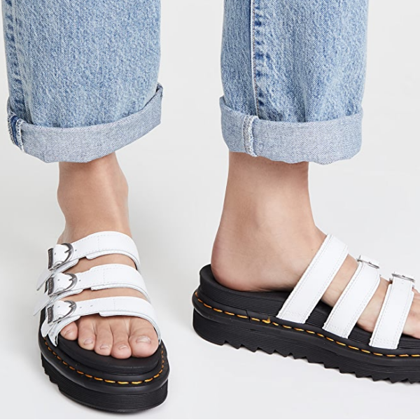 Dép Dr.Martens Unisex Blaire Slide 25456100 - Ảnh 2