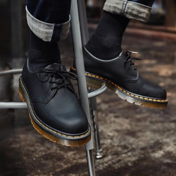 Giày Dr. Martens Wmns 1461 Smooth 'Black' 11837002 - Ảnh 3