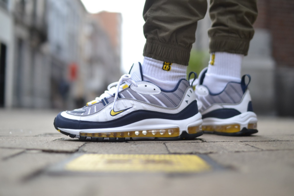 Giày Air Max 98 'Tour Yellow' 2018 640744-105 - Ảnh 6