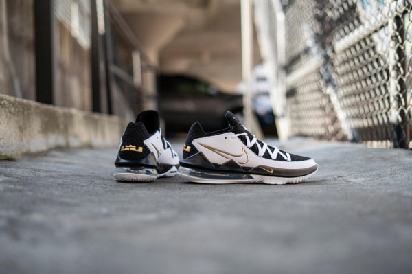 Giày Nike LeBron 17 Low 'Metallic Gold' CD5007-101 - Ảnh 6