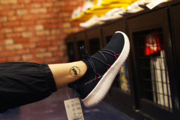 Giày Adidas Wmns Ultimamotion Navy White Aqua Pink Running Shoes B96471 - Ảnh 7