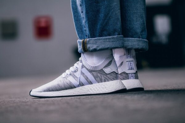 Giày Adidas NMD R2 PK "GREY ORANGE" BY9410 - Ảnh 2