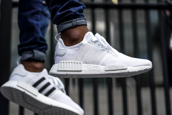 Giày Adidas NMD R1 'White Black' CQ2411 - Ảnh 2