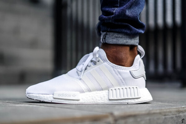 Giày Adidas NMD R1 'White Black' CQ2411 - Ảnh 4