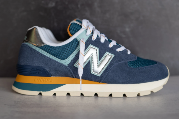 Giày New Balance 574 Rugged 'Natural Indigo Teal' ML574DHL - Ảnh 4