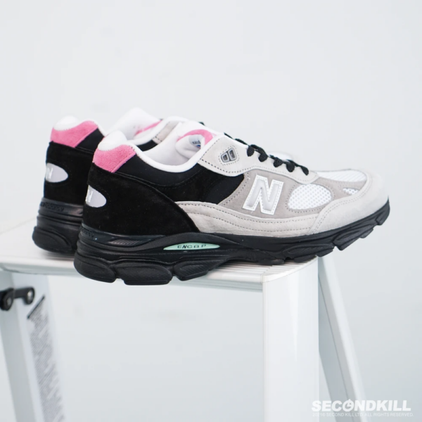 Giày New Balance 991.9 Made In UK 'Grey Pink' M9919FR - Ảnh 5