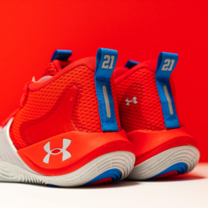 Alternative view of Giày Under Armour Embiid One 'Lawrence' 3023086-603