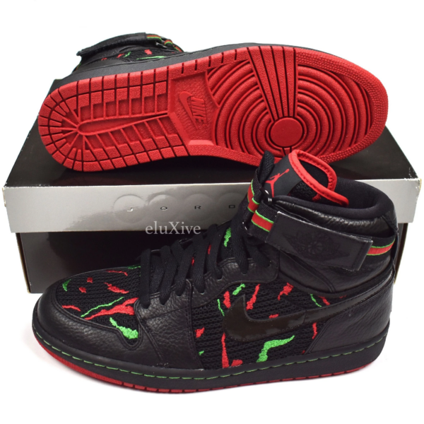 Giày Nike Air Jordan 1 High Strap 'A Tribe Called Quest' 342132-062 - Ảnh 2
