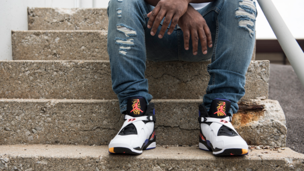 Giày Nike Air Jordan 8 'Three-Peat' 305381-142 - Ảnh 5