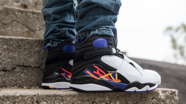 Giày Nike Air Jordan 8 'Three-Peat' 305381-142 - Ảnh 6