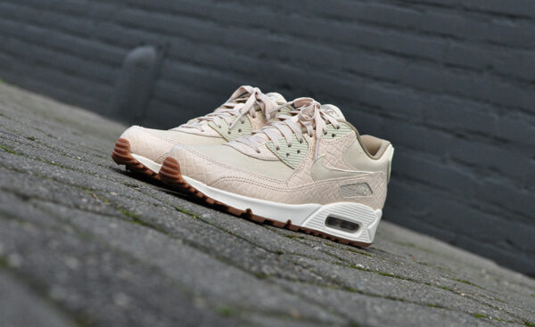 Giày Nike Air Max 90 Premium 'Oatmeal Sail Khaki' 443817-105 - Ảnh 8