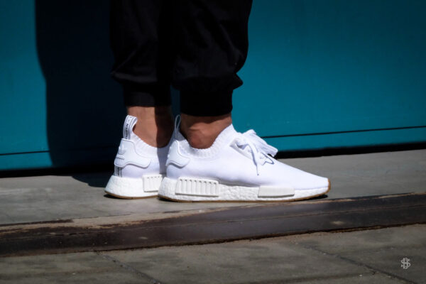 Giày Adidas NMD_R1 Primeknit 'White Gum' BY1888 - Ảnh 5