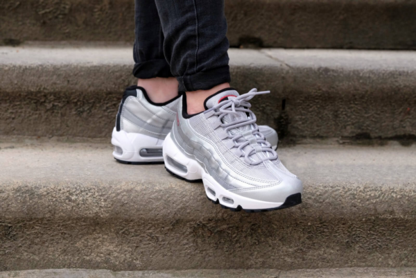 Giày Nike Air Max 95 QS 'Silver Bullet' 918359-001 - Ảnh 4