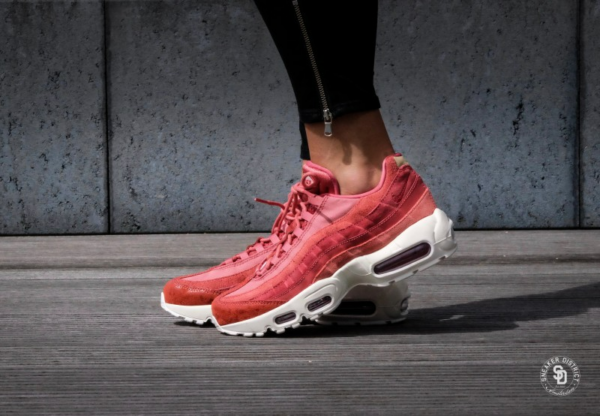Giày Nike Air Max 95 Premium 'Light Redwood' 807443-801 - Ảnh 7