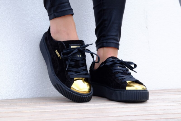 Giày Puma Wmns Suede Platform 'Gold' 362222-02 - Ảnh 6