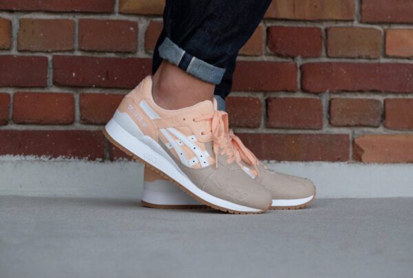 Giày Asics Gel Lyte III Apricot H7F9N - Ảnh 4