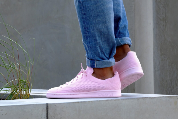 Giay Adidas Stan Smith Primeknit 'Semi Pink Glow' S80064
