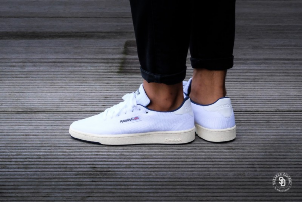 Giày Reebok Club C 85 Ultra Knit Classic 'White Navy' BS5270 - Ảnh 3