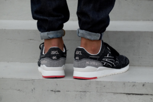 Alternative view of Giày Asics Gel Lyte 3 "Okayama Denim Pack" HN6C0-9090