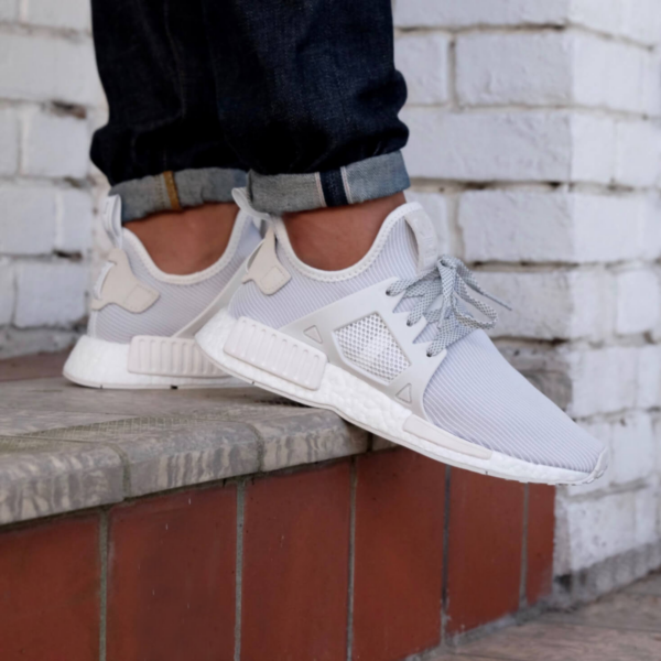 Giày Adidas Wmns NMD XR1 'Triple White' BB3684 - Ảnh 4