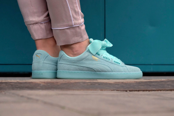 Giày Puma Suede Heart Reset Wmns 'Aruba Blue' 363229-01 - Ảnh 4