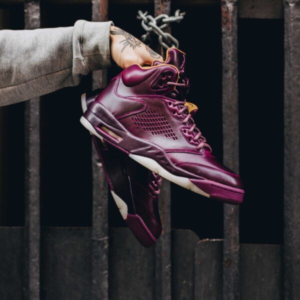 Giày Nike Air Jordan 5 Retro Premium "Wine" 881432-612 - Ảnh 2