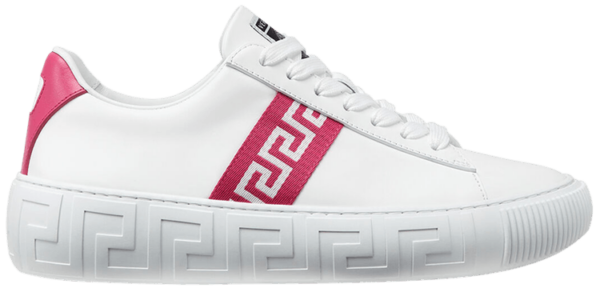 Giày Versace Wmns Greca 'White Pink' DST644D-1A00775-2W090