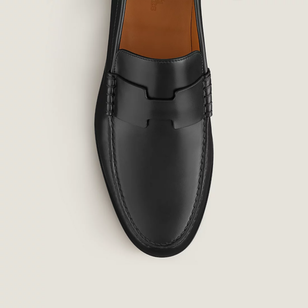 Giày Hermes Duke Loafer 'Black' H212990ZA01420 - Ảnh 4