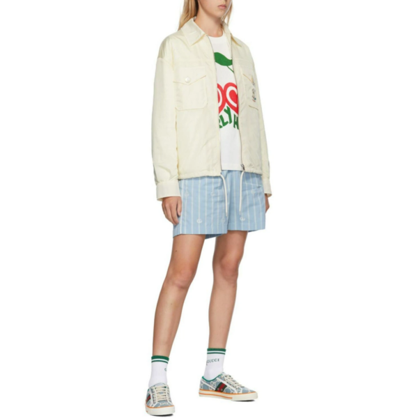 Giày Gucci Wmns Tennis 1977 'Light Blue' 606110-H0G10-3460 - Ảnh 3