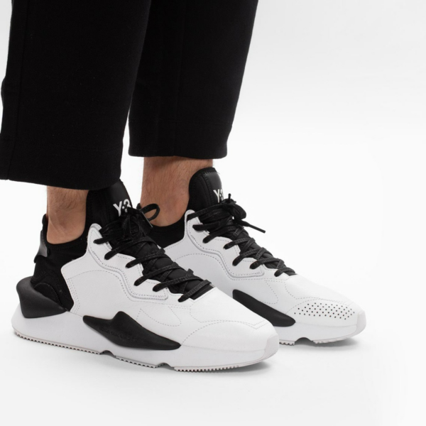 Giày Adidas Y-3 Kaiwa 'White Black' FX7280 - Ảnh 3