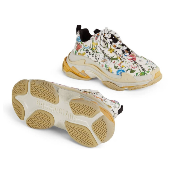 Giày Gucci The Hacker Project Triple S Sneaker ‎681068-UL110-8461 - Ảnh 4