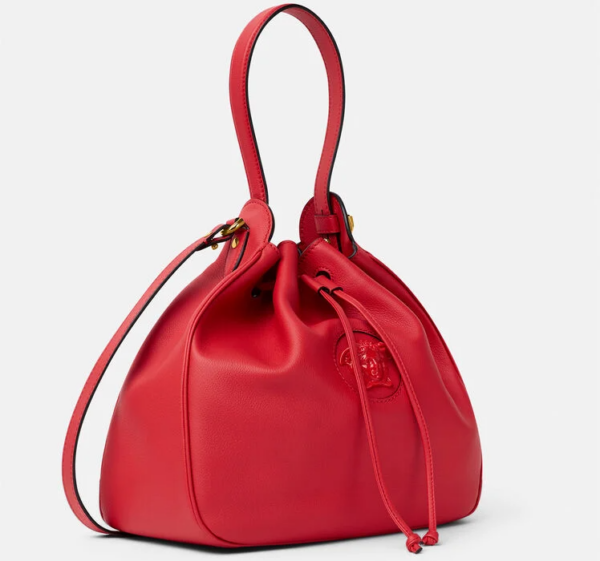 Túi Versace La Medusa Bucket Red 1003013-DVIT2T-1R14V - Ảnh 2