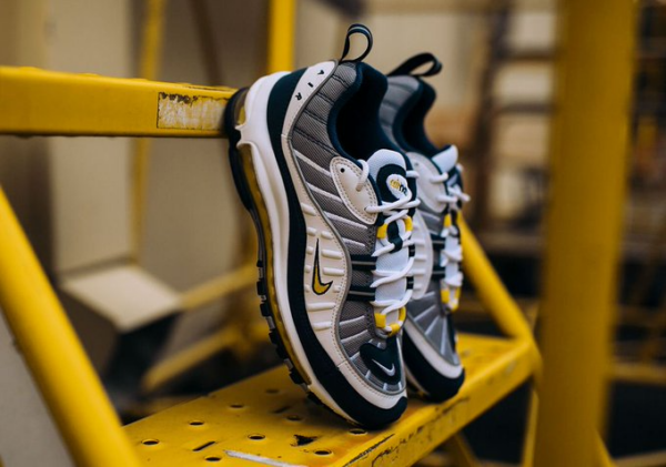 Giày Air Max 98 'Tour Yellow' 2018 640744-105 - Ảnh 4
