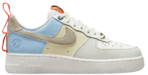Giay Nike Air Force 1 Cartoon 'White Sail And Lime' DX6042-111