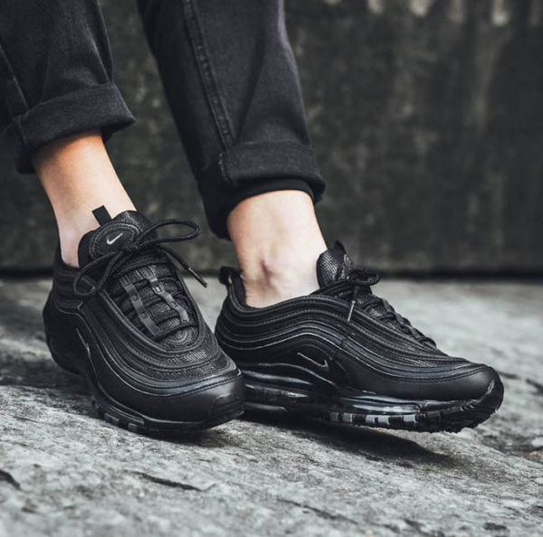 Giày Nike Air Max 97 'Triple Black' 921733-001 - Ảnh 2