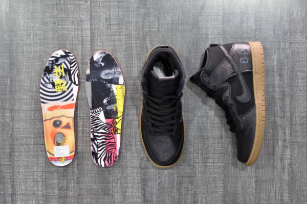 Giày Nike Anti Hero x SB Zoom Dunk High Pro 'Antihero' AH9613-001 - Ảnh 4