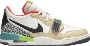 Giay Nike Air Jordan Legacy 312 Low 'White And Orange Green' DZ2762-101