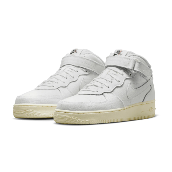 Giay Nike Air Force 1 '07 Mid 'White Canvas' DZ4866-121