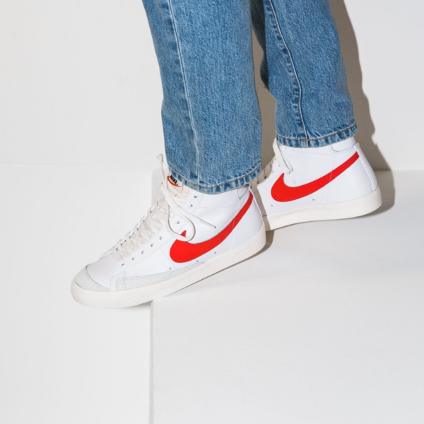Giày Nike Blazer Mid '77 Vintage 'Habanero Red' BQ6806-600 - Ảnh 2