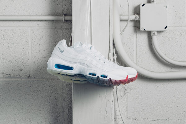 Giày Nike Air Max 95 'White Photo Blue Glacier' USA PACK AQ7981-100 - Ảnh 4