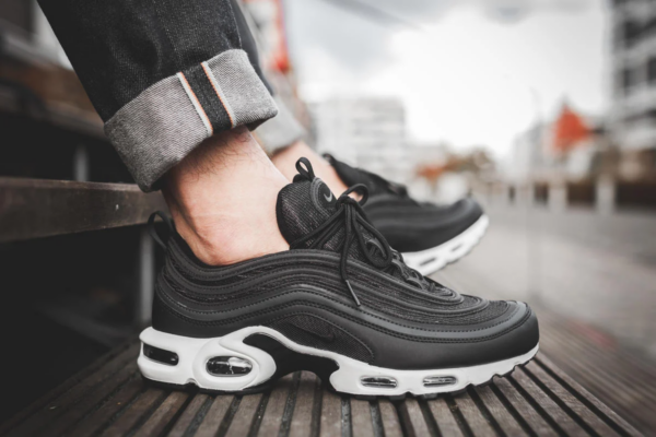 Giày Nike NikeLab Air Max Plus 97 'Black White' AH8143-001 - Ảnh 3