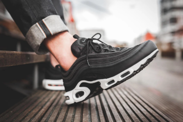 Giày Nike NikeLab Air Max Plus 97 'Black White' AH8143-001 - Ảnh 6