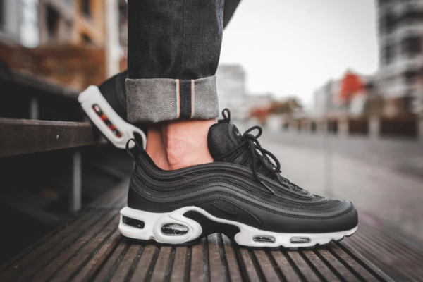 Giày Nike NikeLab Air Max Plus 97 'Black White' AH8143-001 - Ảnh 4