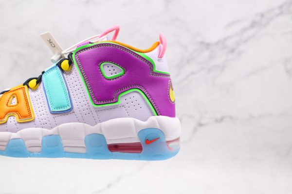 Giày Nike Air More Uptempo GS 'Mutilcolor' DH0624-500 - Ảnh 5