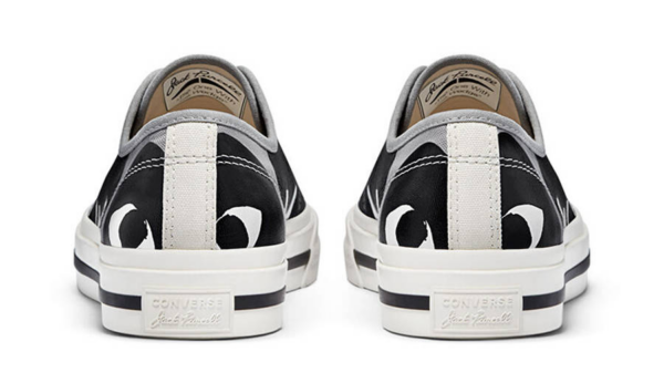 Giày Converse Comme des Garçons PLAY x Jack Purcell Drizzle Black 171259C - Ảnh 3