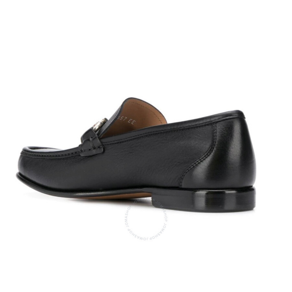 Giày SALVATORE FERRAGAMO Gancini Loafers In Black 02C226-725287 - Ảnh 2
