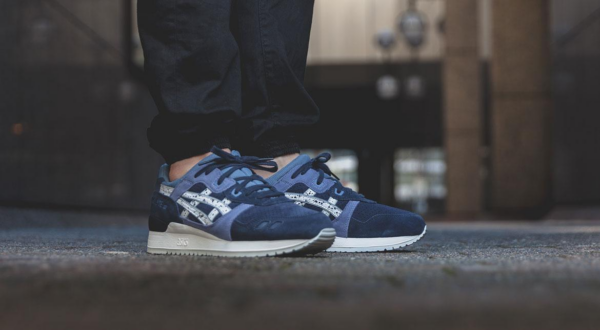 Asics Gel Lyte 3 Indian Ink H6B2L-5001 - Ảnh 2