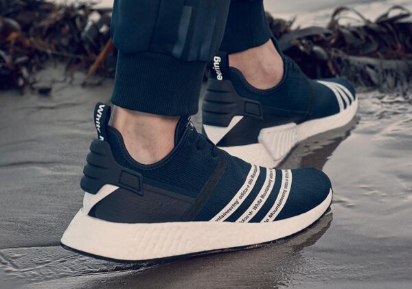 Giày White Mountaineering x adidas NMD R2 PK 'Collegiate Navy'  BB3072 - Ảnh 4