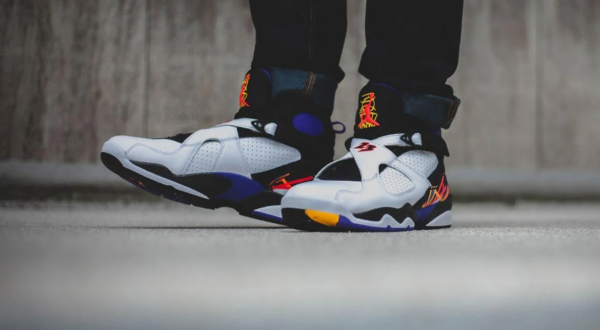 Giày Nike Air Jordan 8 'Three-Peat' 305381-142 - Ảnh 7