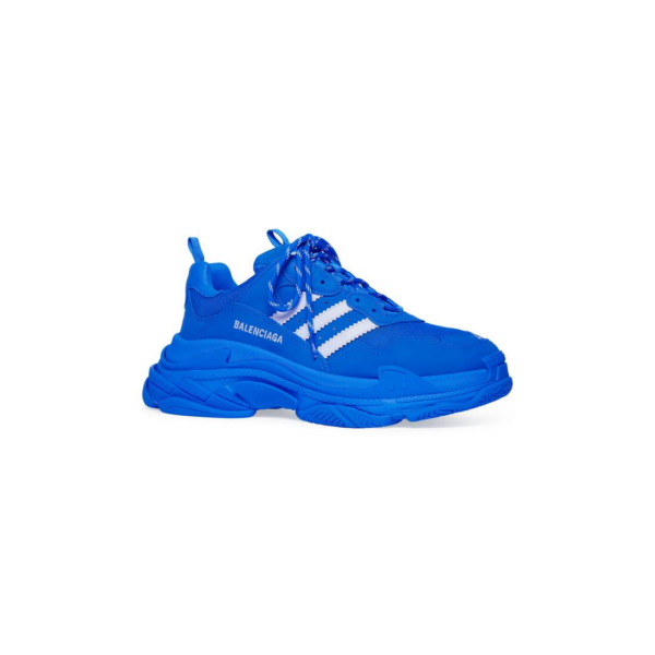 Giay Balenciaga x Adidas Triple S 'Blue' 712764-W2ZB2-4090